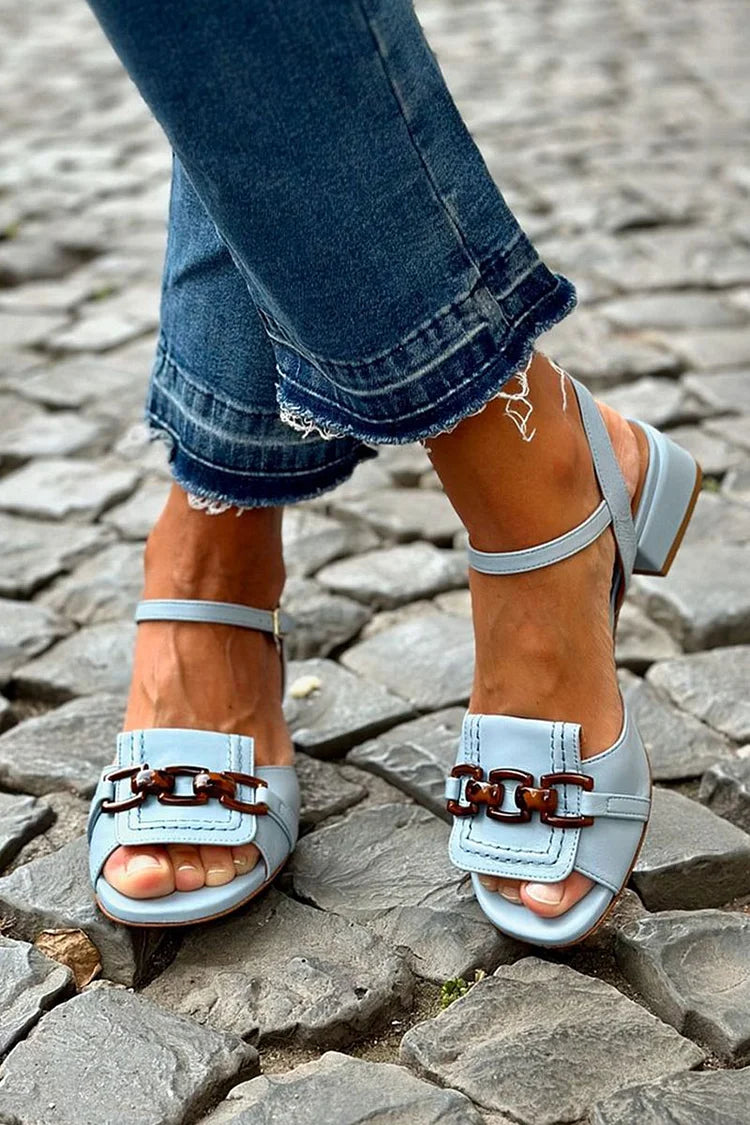 Azzurra | Sandalias de mujer con estilo costero