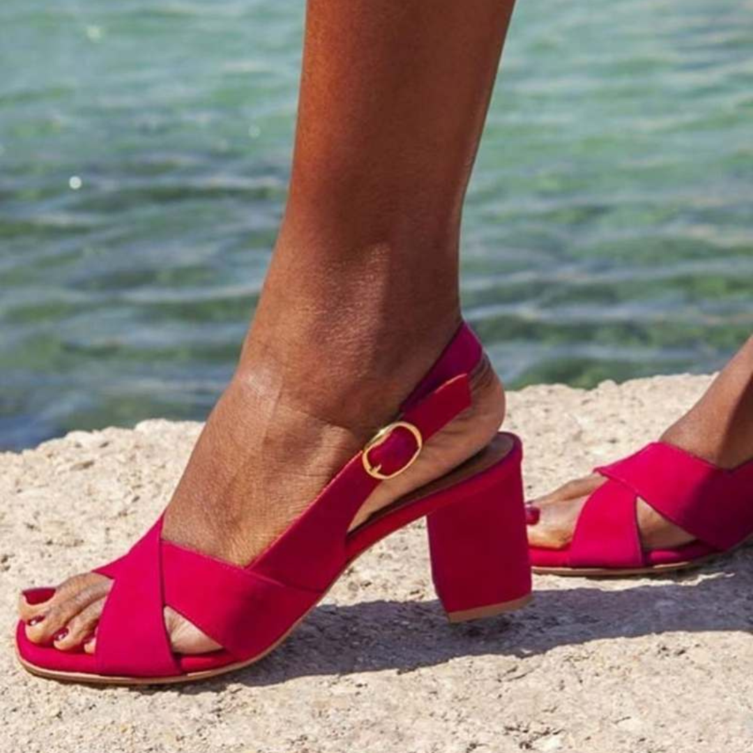 Celeste | Sandalias azules de verano para mujer