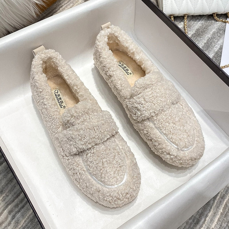 Solenne | Mocasines abrigados de diseño elegante