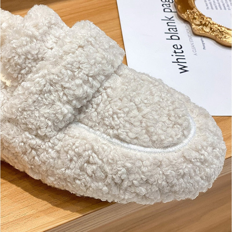 Solenne | Mocasines abrigados de diseño elegante