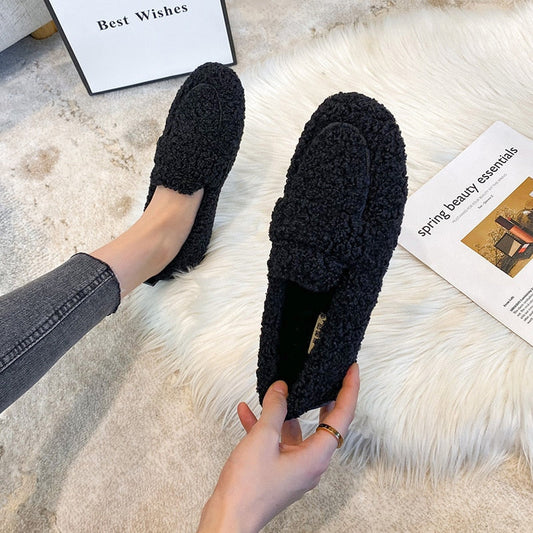 Solenne | Mocasines abrigados de diseño elegante