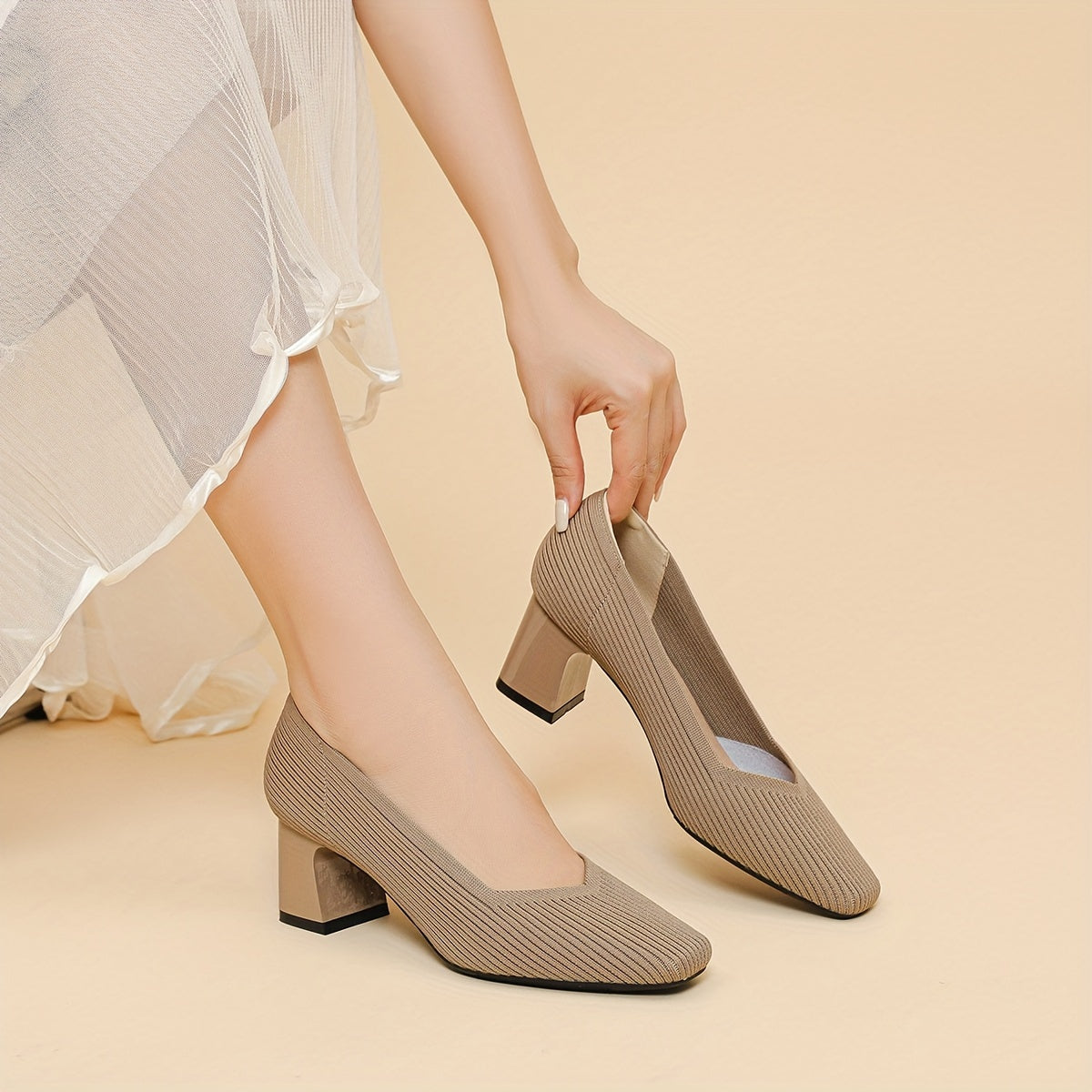 Marie™ – Zapatos de salón cómodos con taco estable