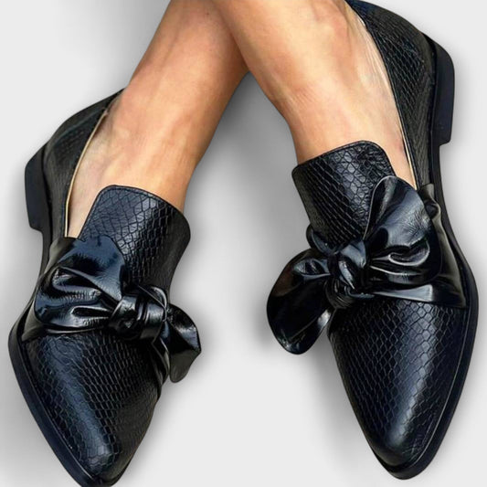 AlvaStockholm™ – Mocasines con detalle de moño
