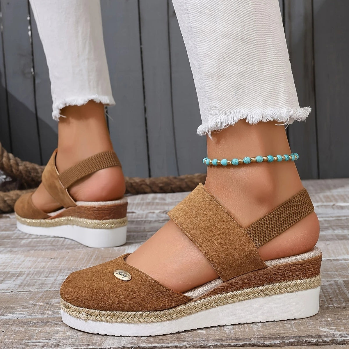 Antonia – Sandalias con plataforma, frescas y relajadas