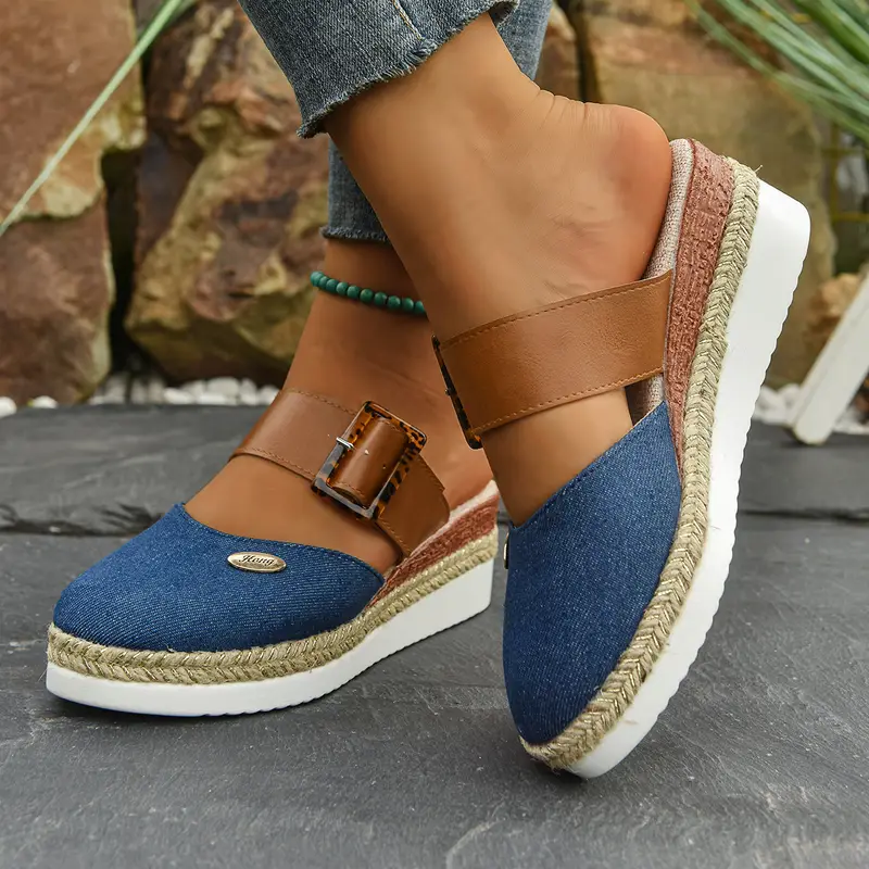 Antonia – Sandalias con plataforma, frescas y relajadas