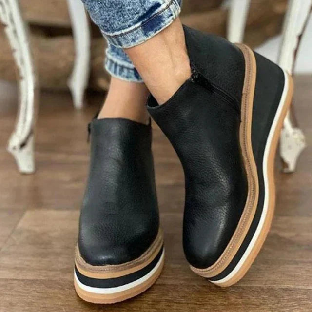 Jeanne – Elegantní podzimní kotníkové boty