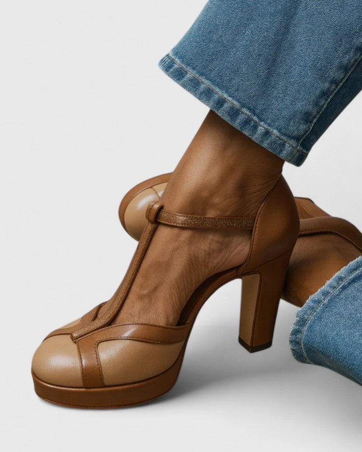 Maëlyne — Retro elegantní podpatky s ergonomickou oporou pro ženy