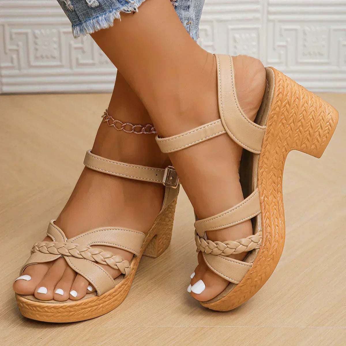 Sarah – Sandalias cómodas de diseño actual