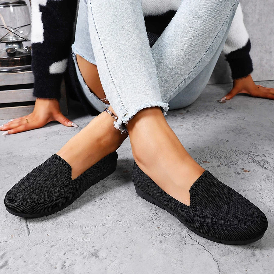 Serena™ | Mocasines slip-on de trama ligera