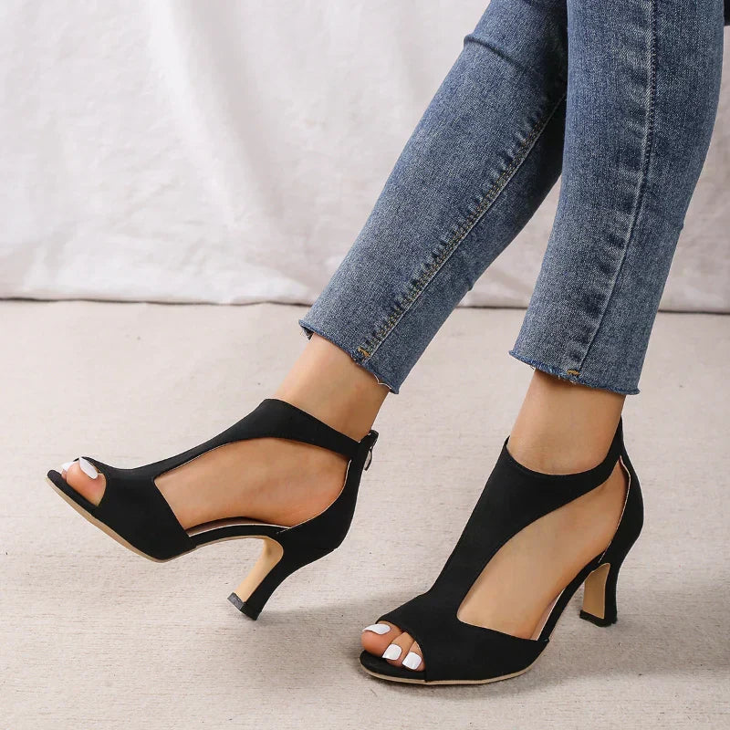 Elora™ – Sandalias cómodas con taco