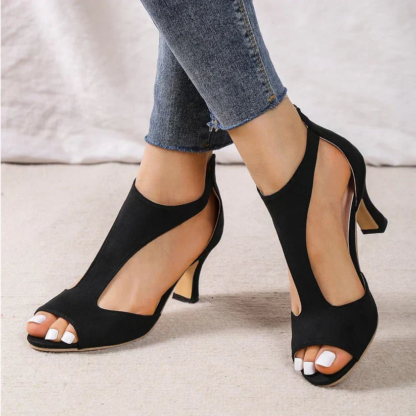 Elora™ – Sandalias cómodas con taco