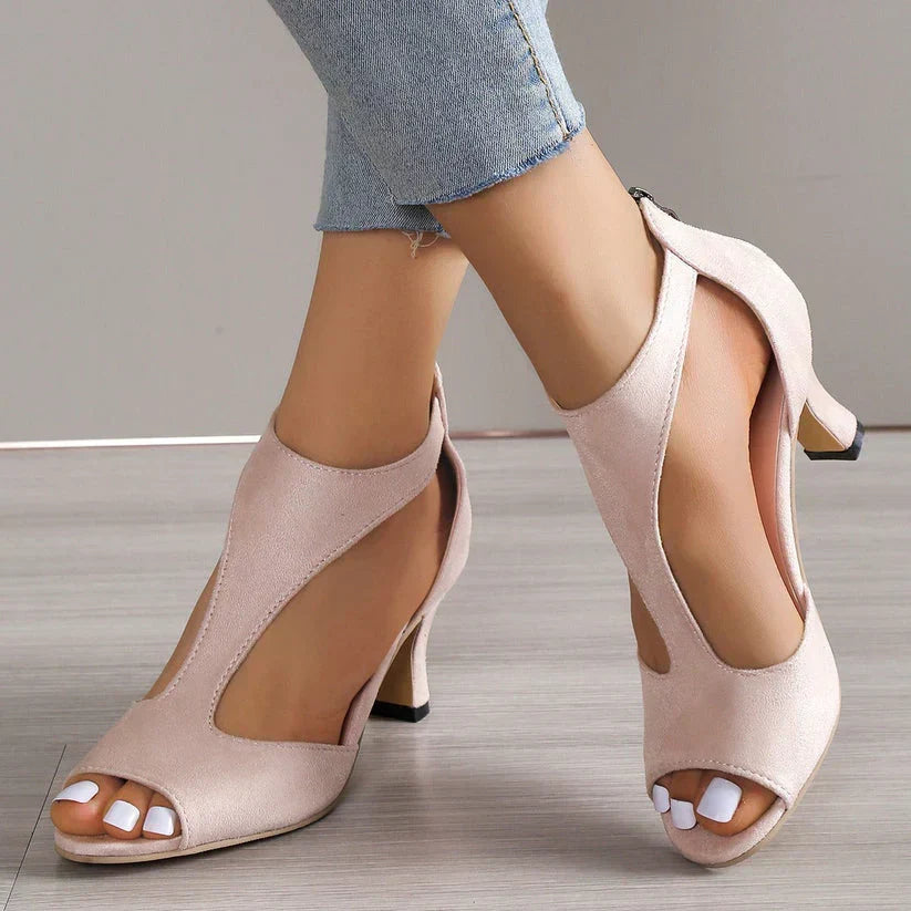 Elora™ – Sandalias cómodas con taco