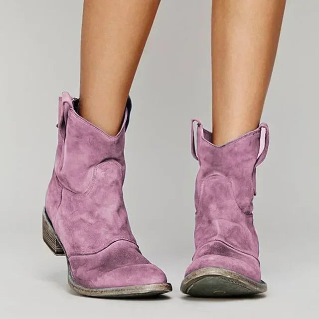 Destiny – Botinetas estilo western vintage