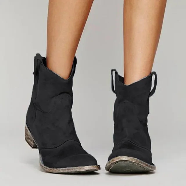 Destiny – Botinetas estilo western vintage