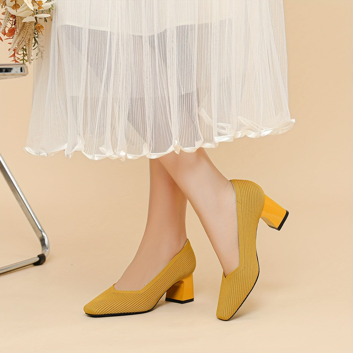 Marie™ – Zapatos de salón cómodos con taco estable