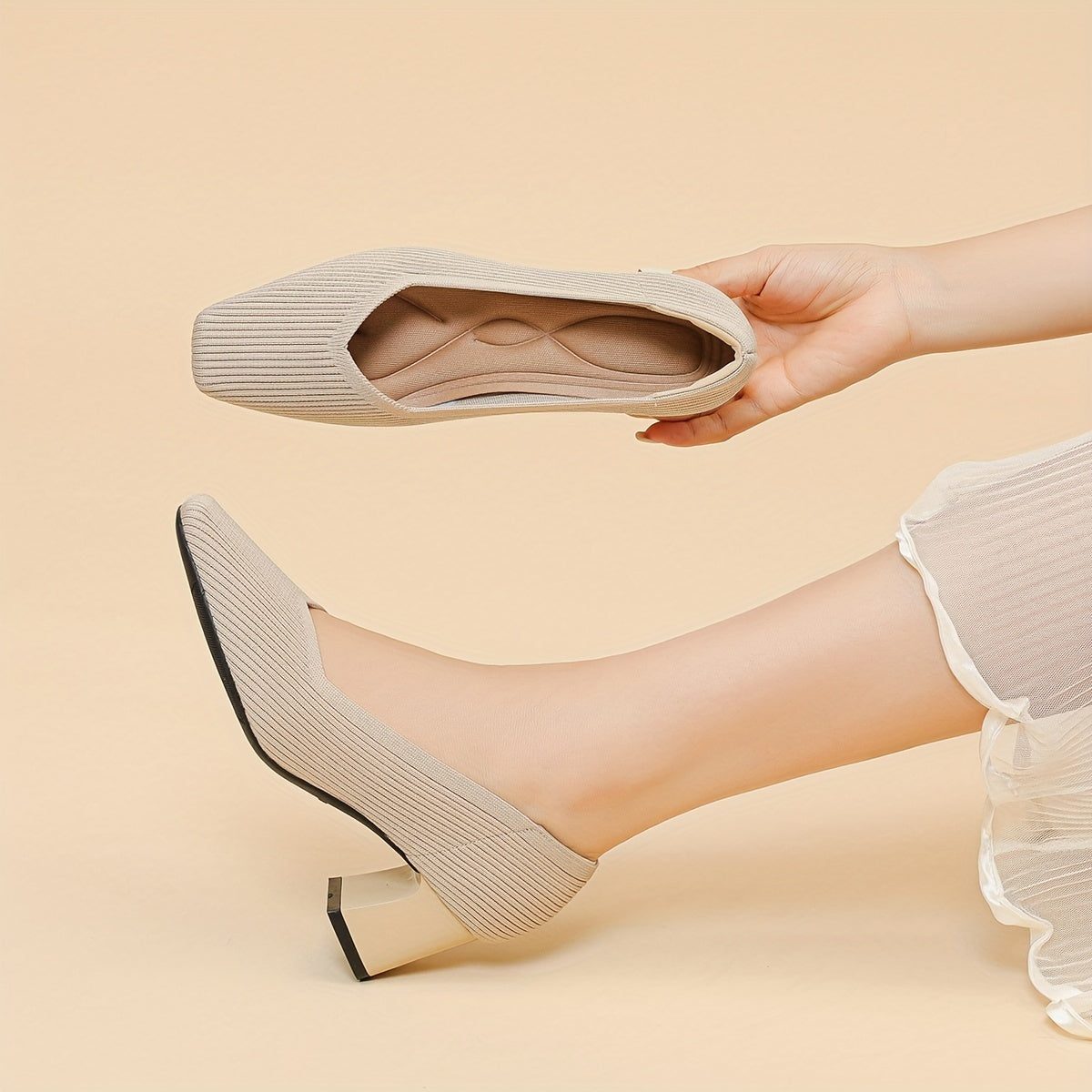 Marie™ – Zapatos de salón cómodos con taco estable