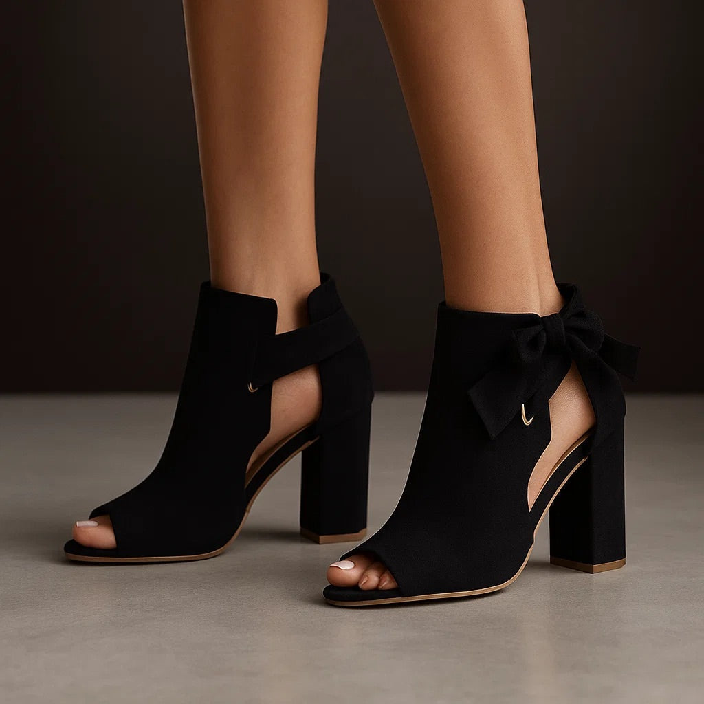 Marcella | Sandalias elegantes con taco para mujer