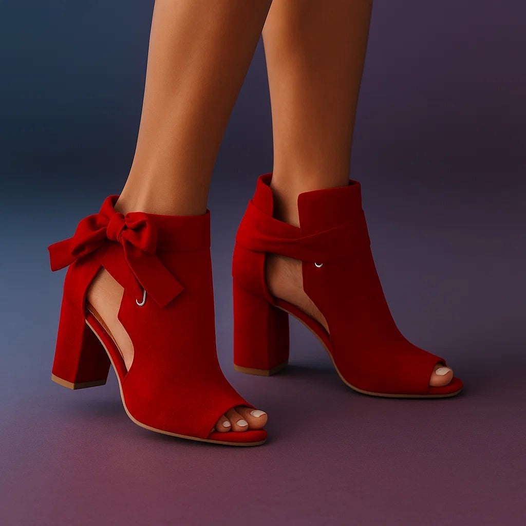 Marcella | Sandalias elegantes con taco para mujer
